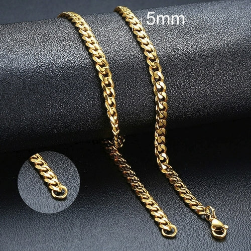 Cuban Gold Link Necklace